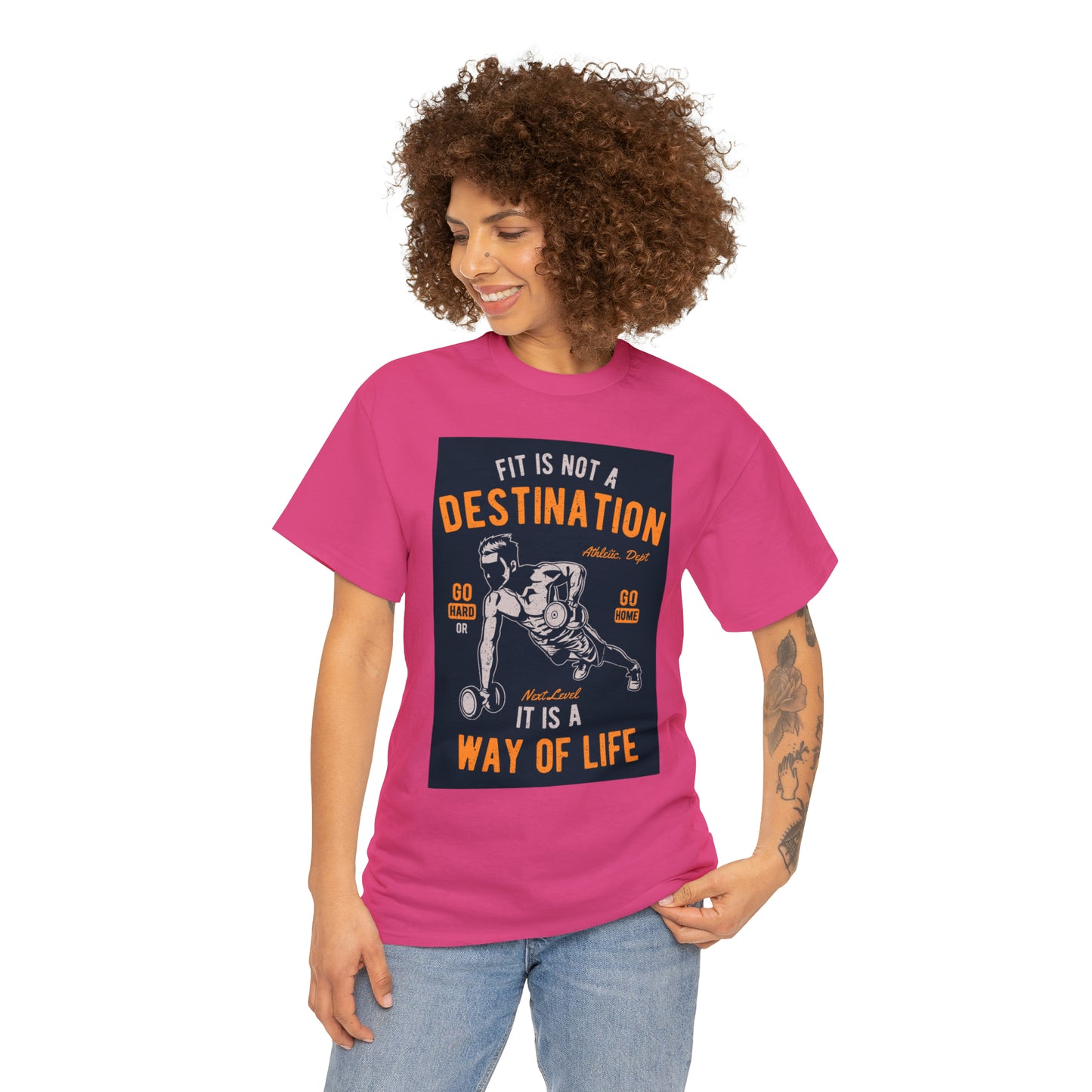 Fitness is not a Destination - T-Shirt