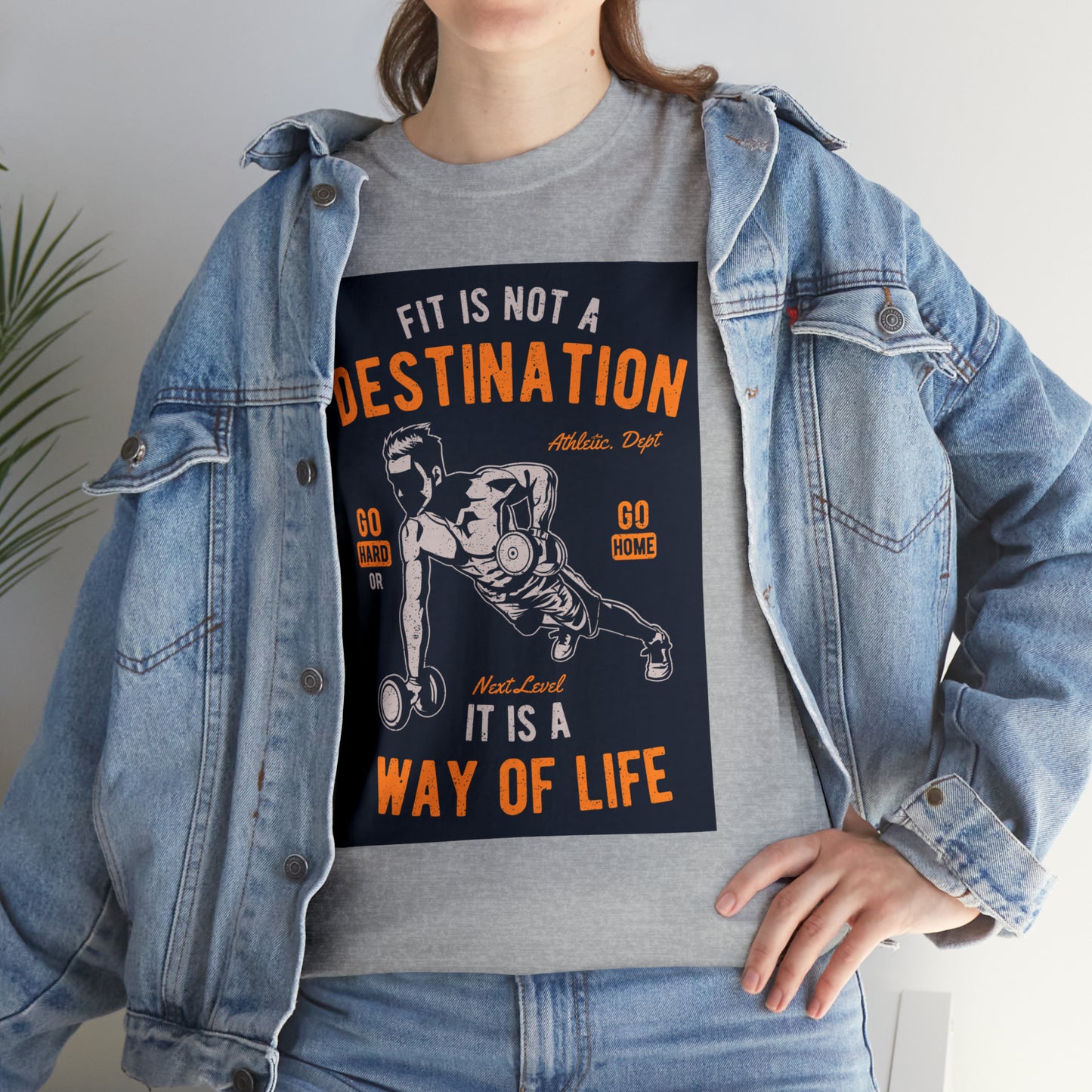 Fitness is not a Destination - T-Shirt