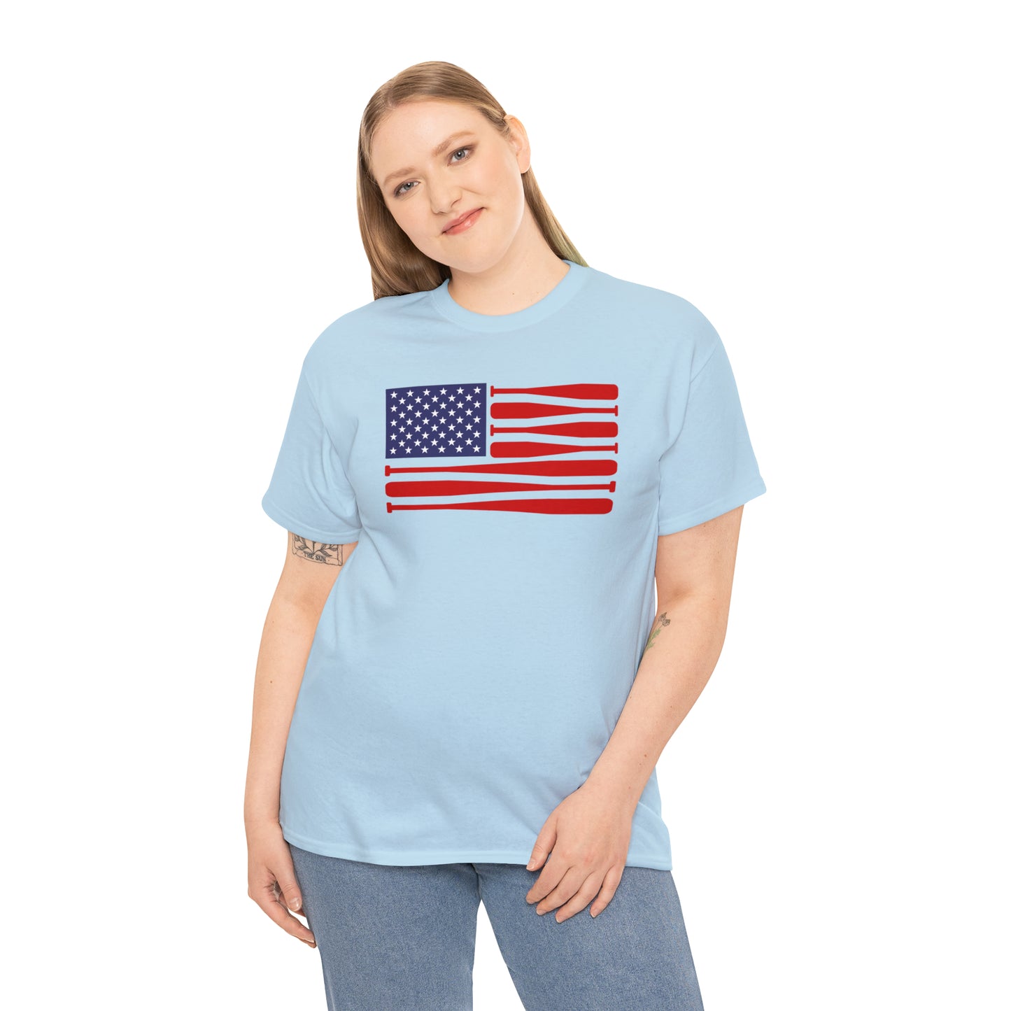 Ball Bat Flag - T-Shirt