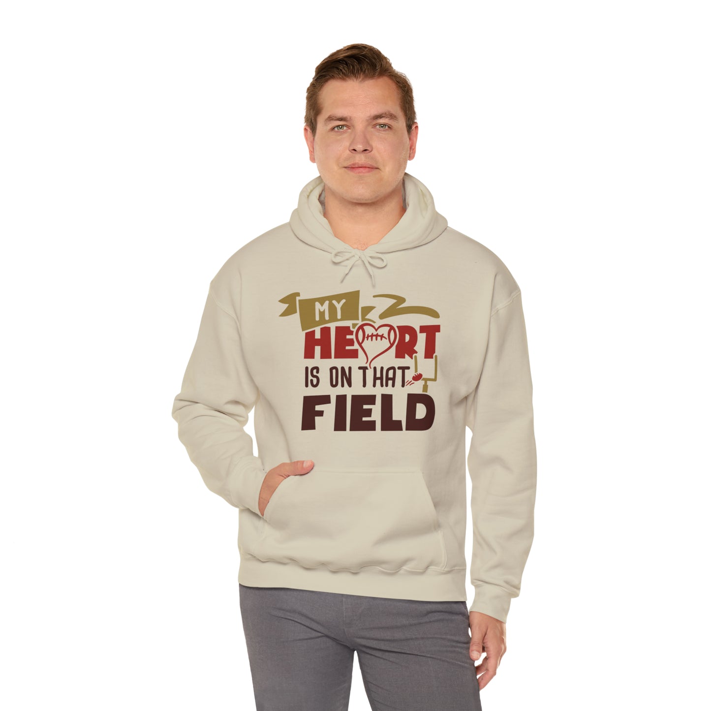 My Heart on that Field Hoodie