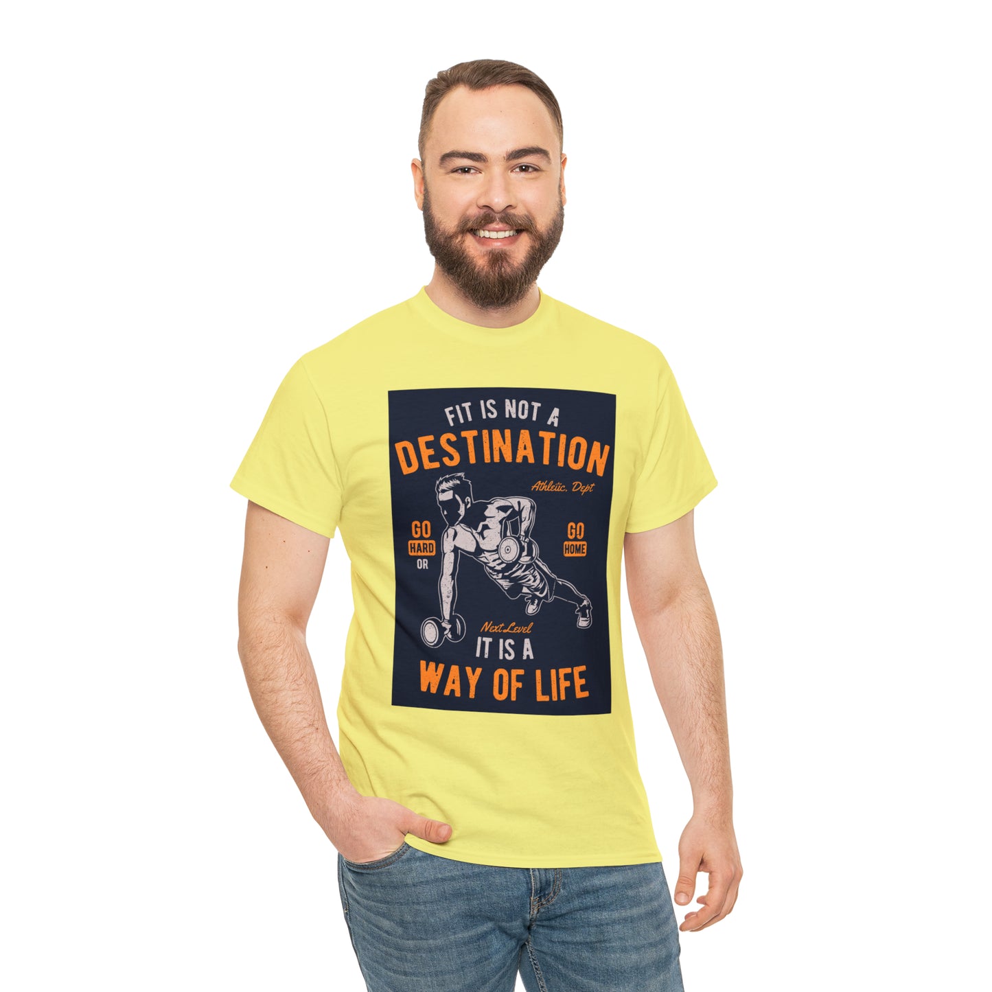 Fitness is not a Destination - T-Shirt