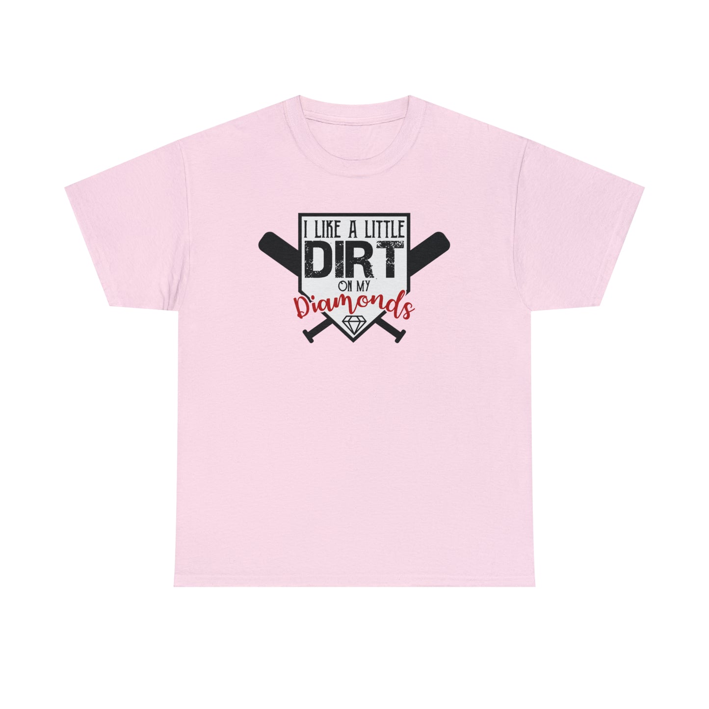 Dirt on my Diamonds - Baseball - T-Shirt