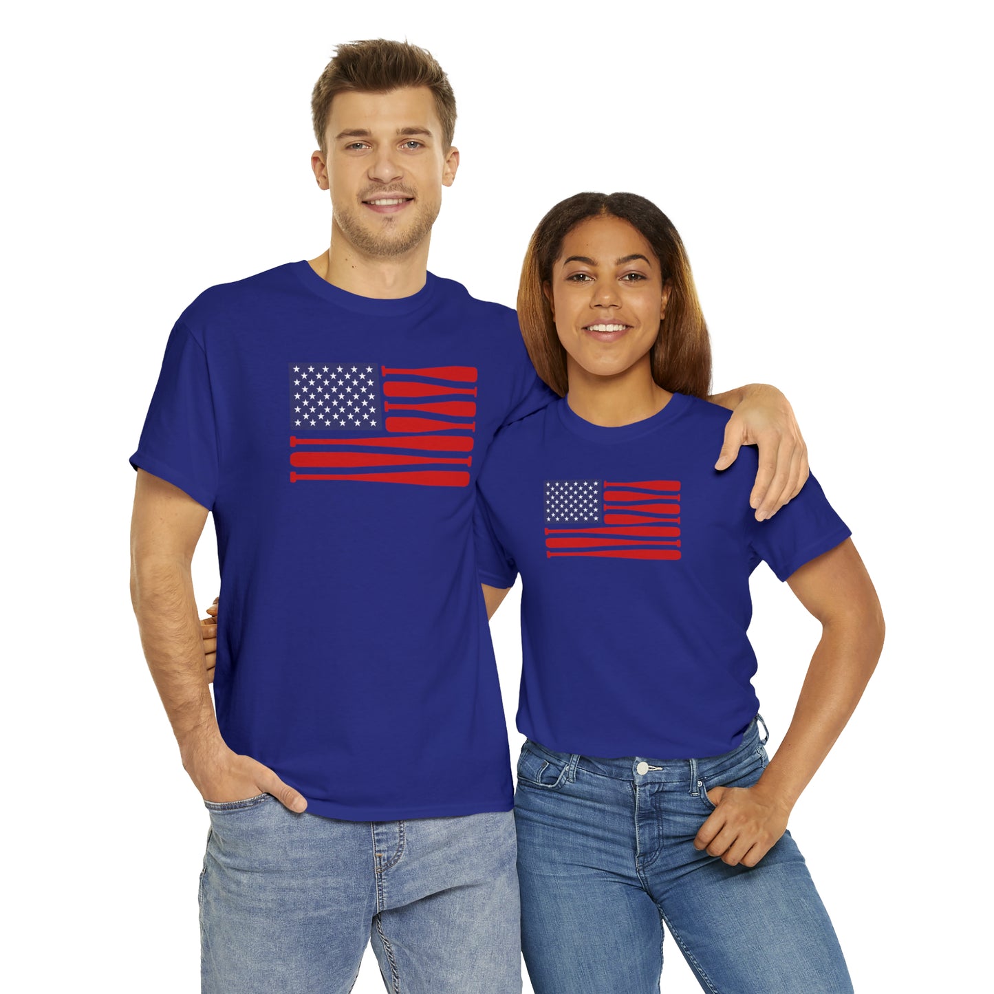 Ball Bat Flag - T-Shirt