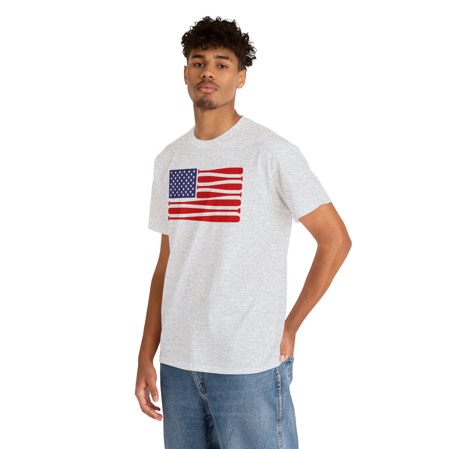 Ball Bat Flag - T-Shirt