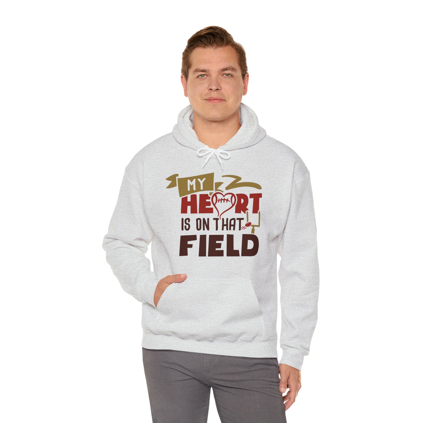 My Heart on that Field Hoodie