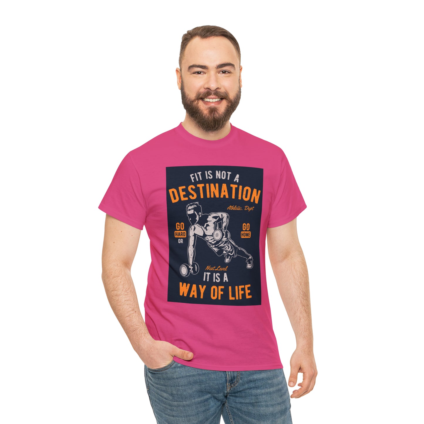 Fitness is not a Destination - T-Shirt