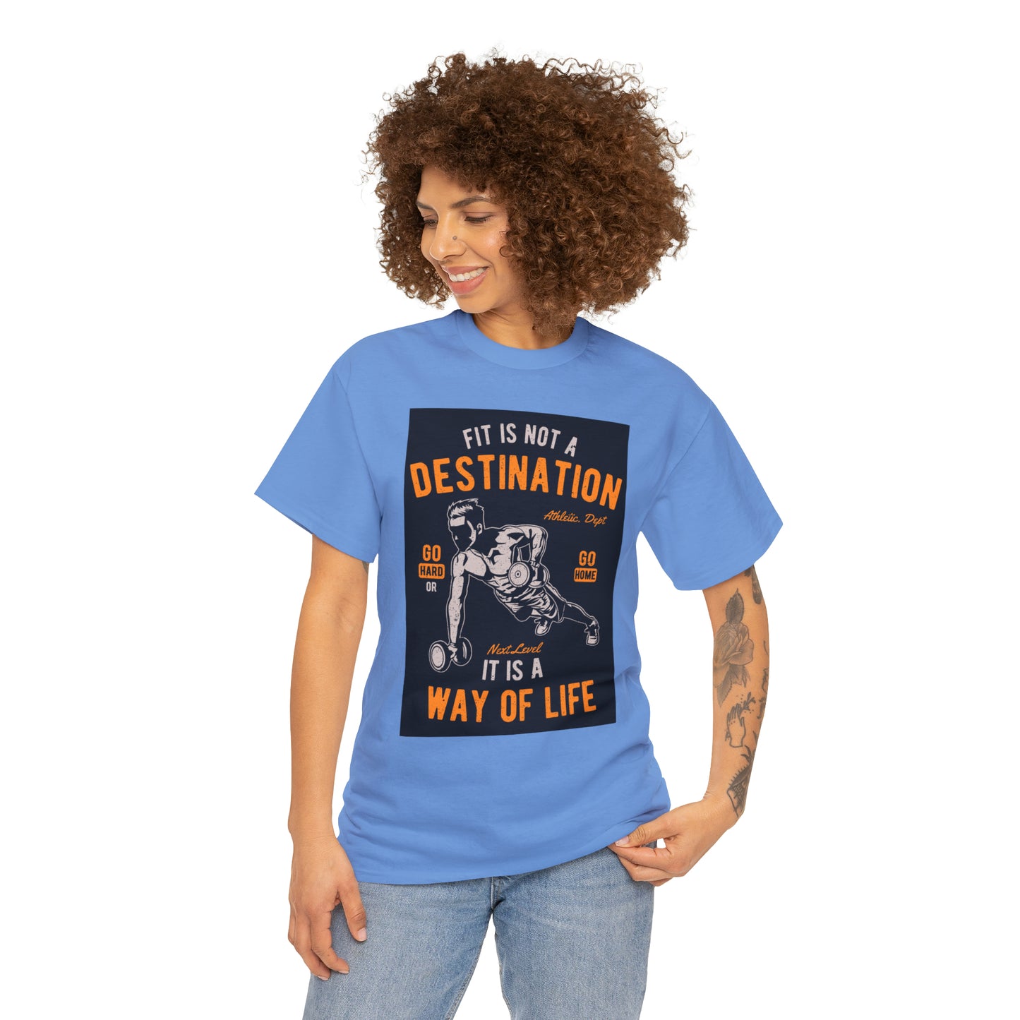 Fitness is not a Destination - T-Shirt