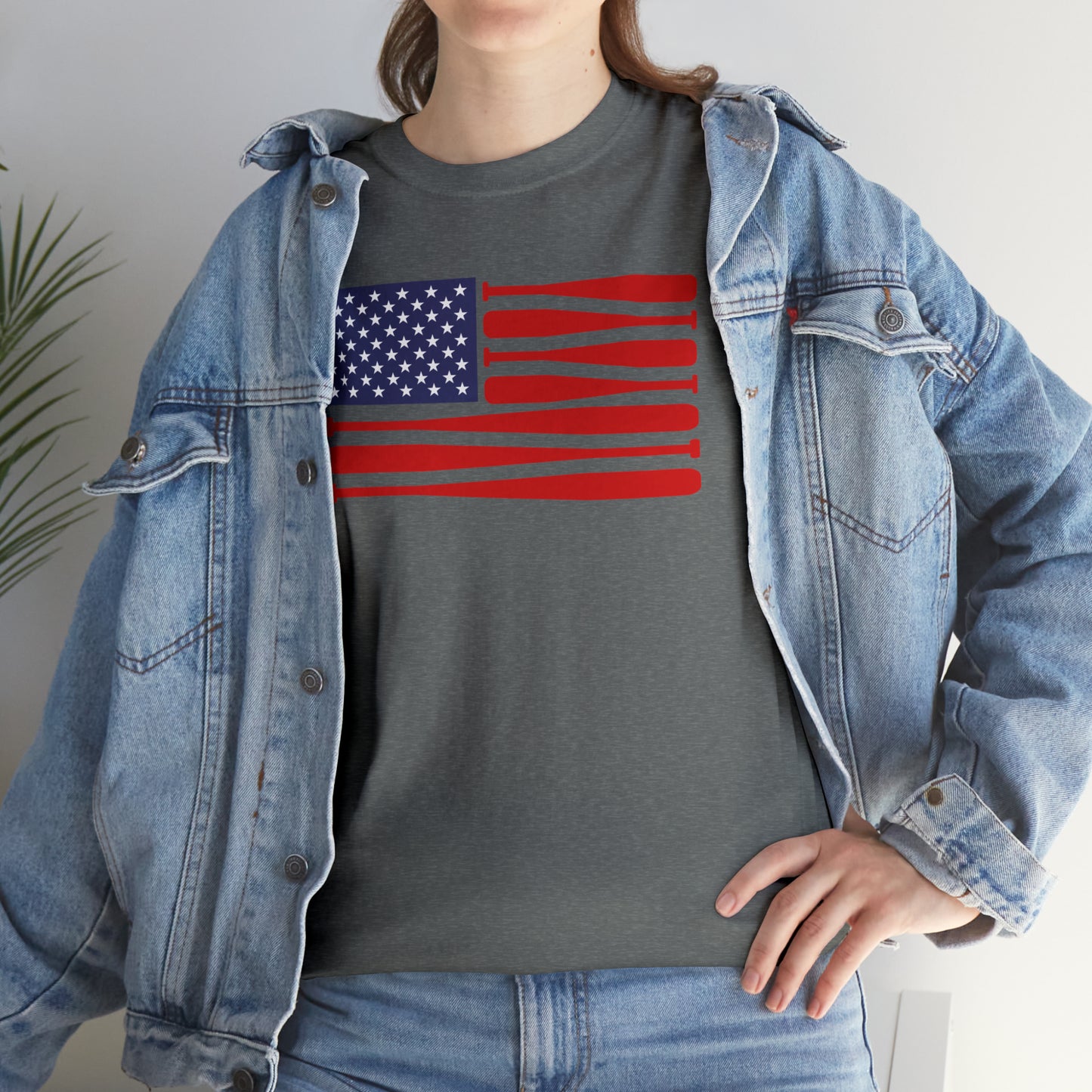 Ball Bat Flag - T-Shirt