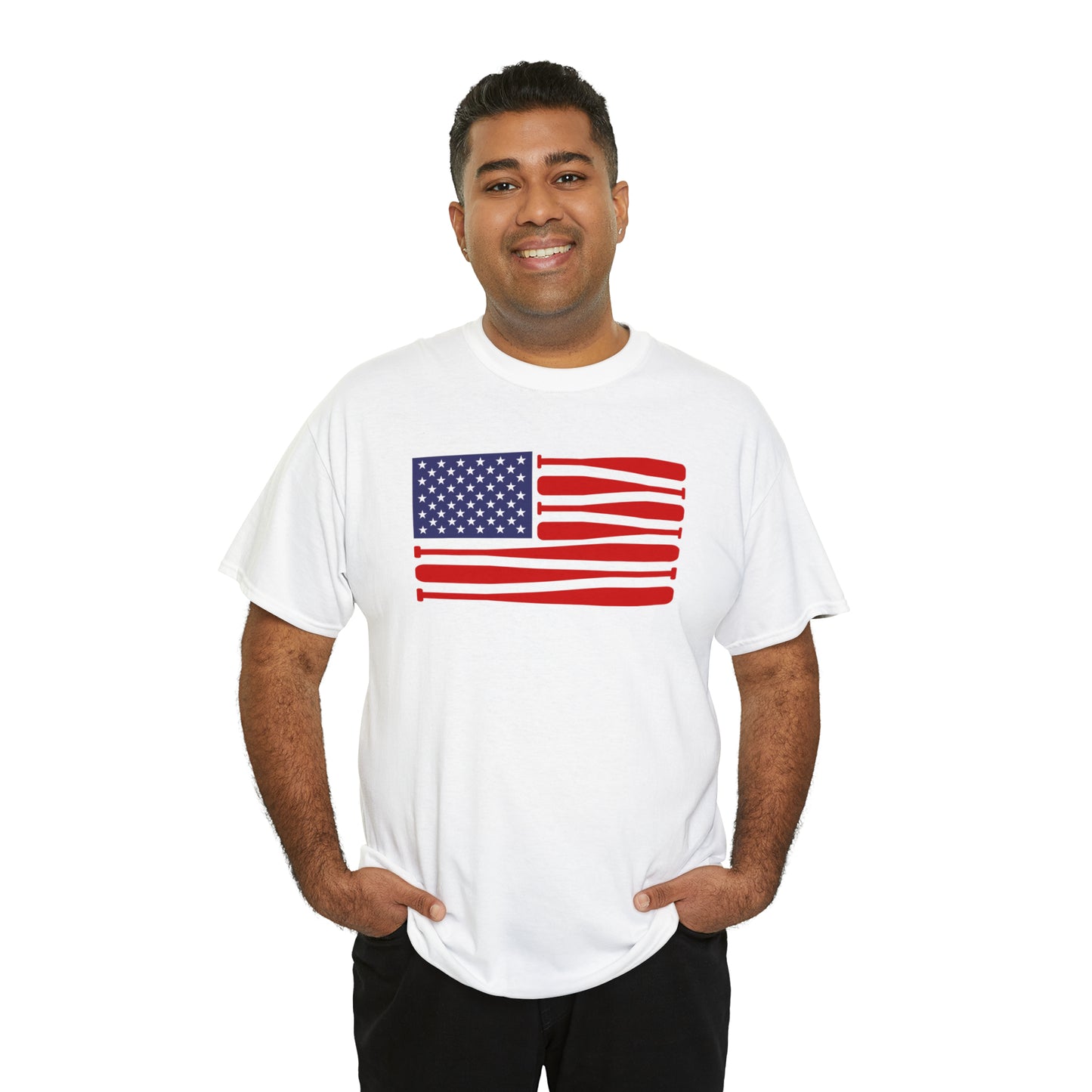 Ball Bat Flag - T-Shirt