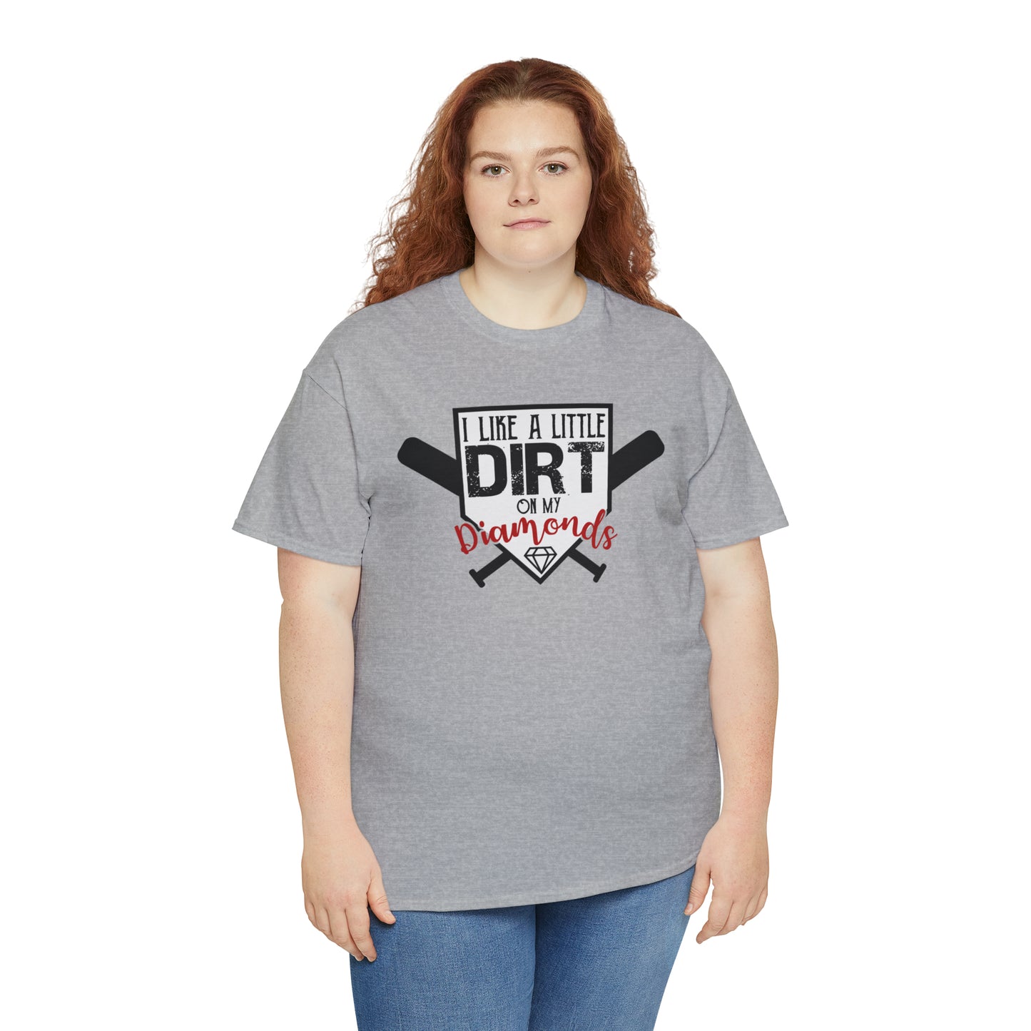 Dirt on my Diamonds - Baseball - T-Shirt