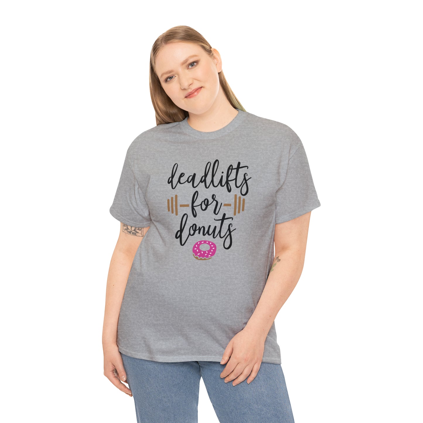 Deadlifts For Donuts - T-Shirt