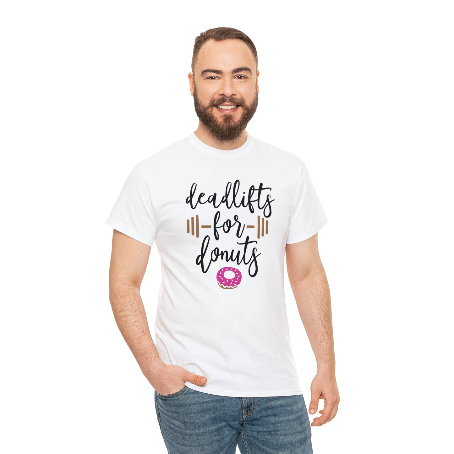 Deadlifts For Donuts - T-Shirt