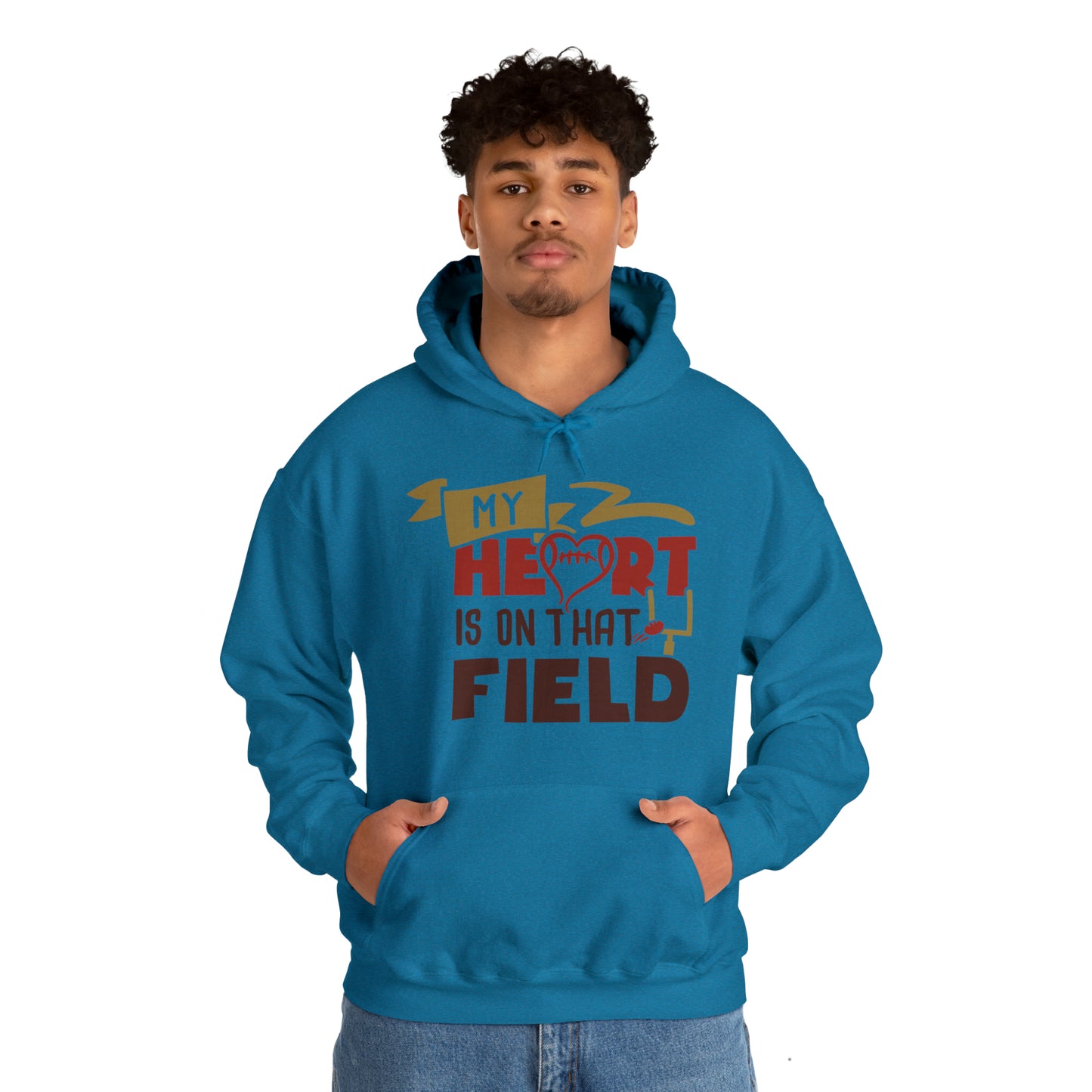 My Heart on that Field Hoodie