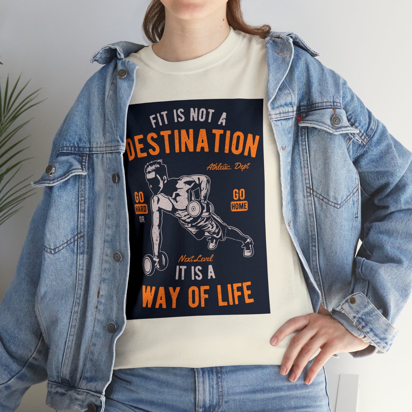 Fitness is not a Destination - T-Shirt