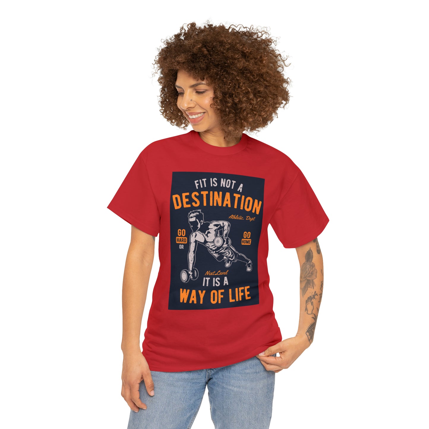 Fitness is not a Destination - T-Shirt