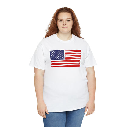 Ball Bat Flag - T-Shirt