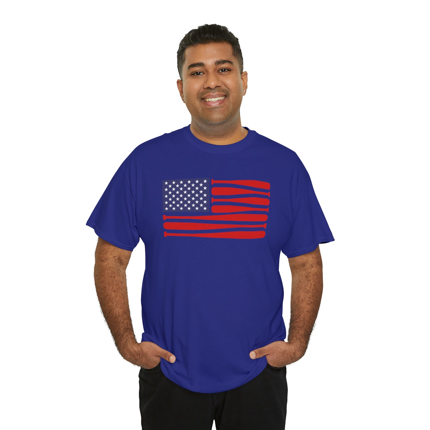 Ball Bat Flag - T-Shirt