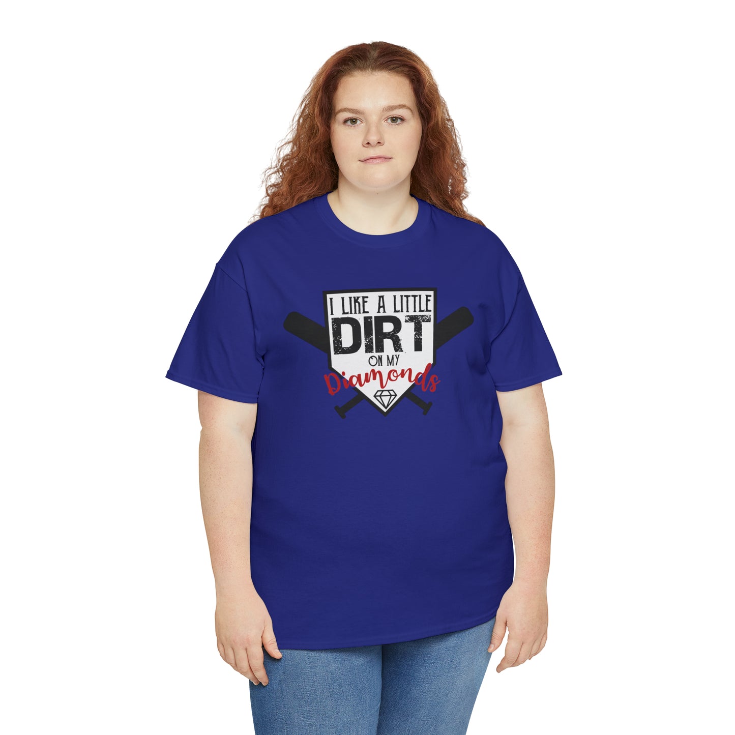 Dirt on my Diamonds - Baseball - T-Shirt