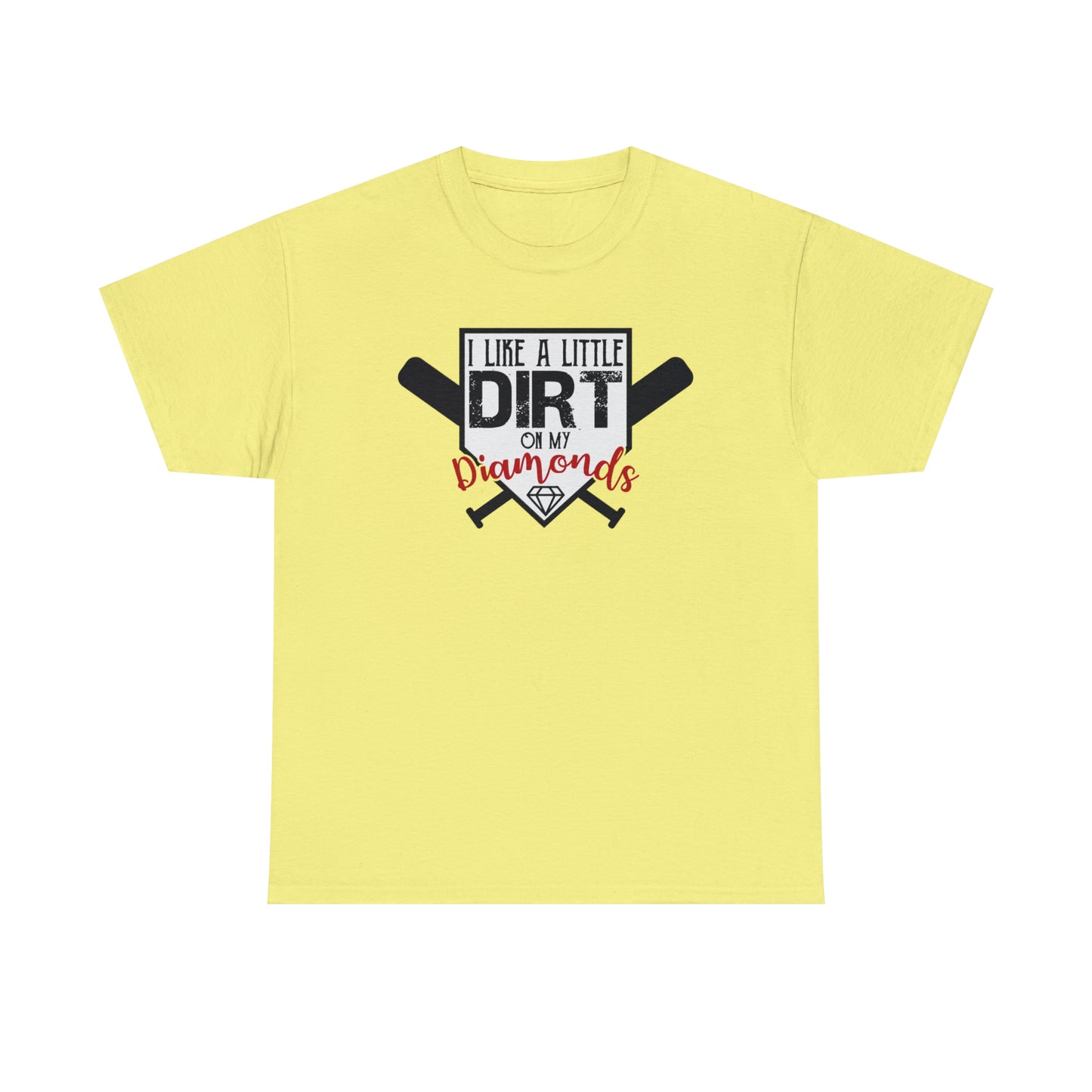 Dirt on my Diamonds - Baseball - T-Shirt