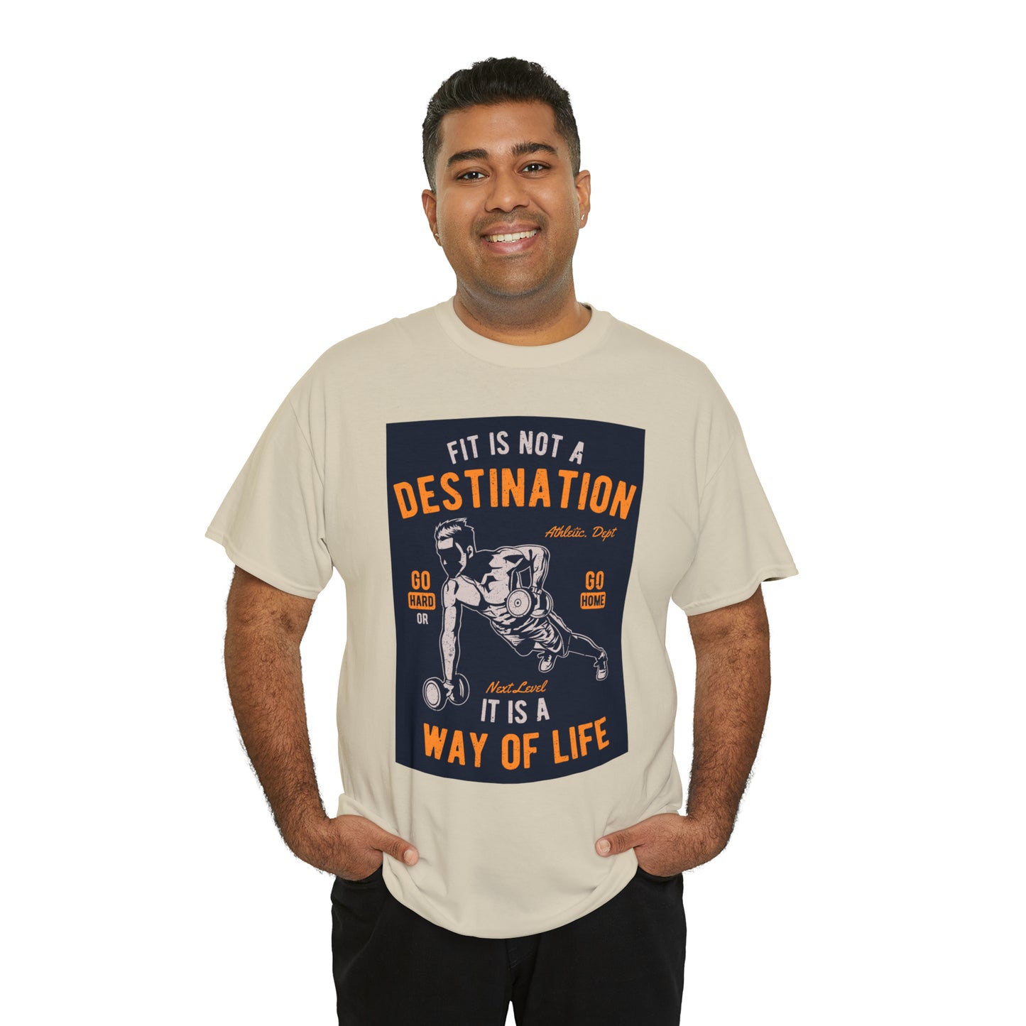 Fitness is not a Destination - T-Shirt