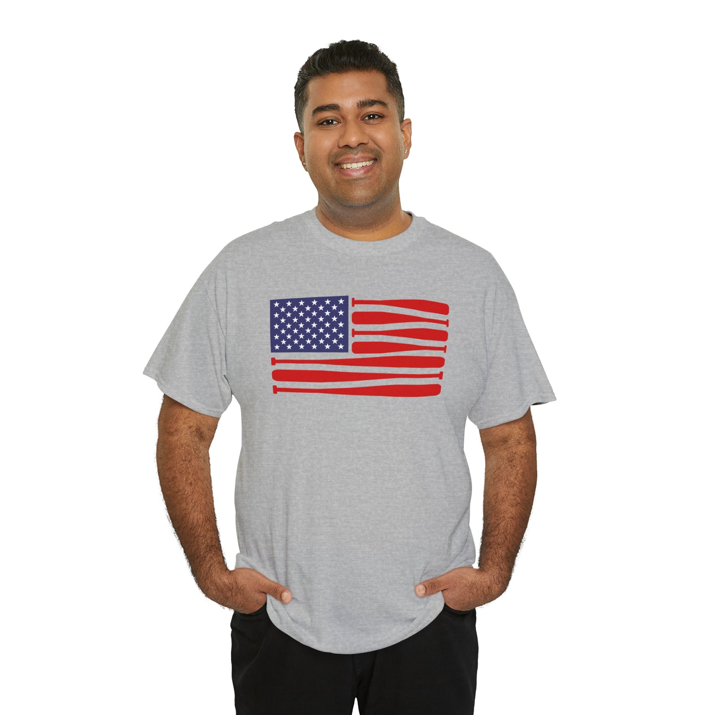 Ball Bat Flag - T-Shirt