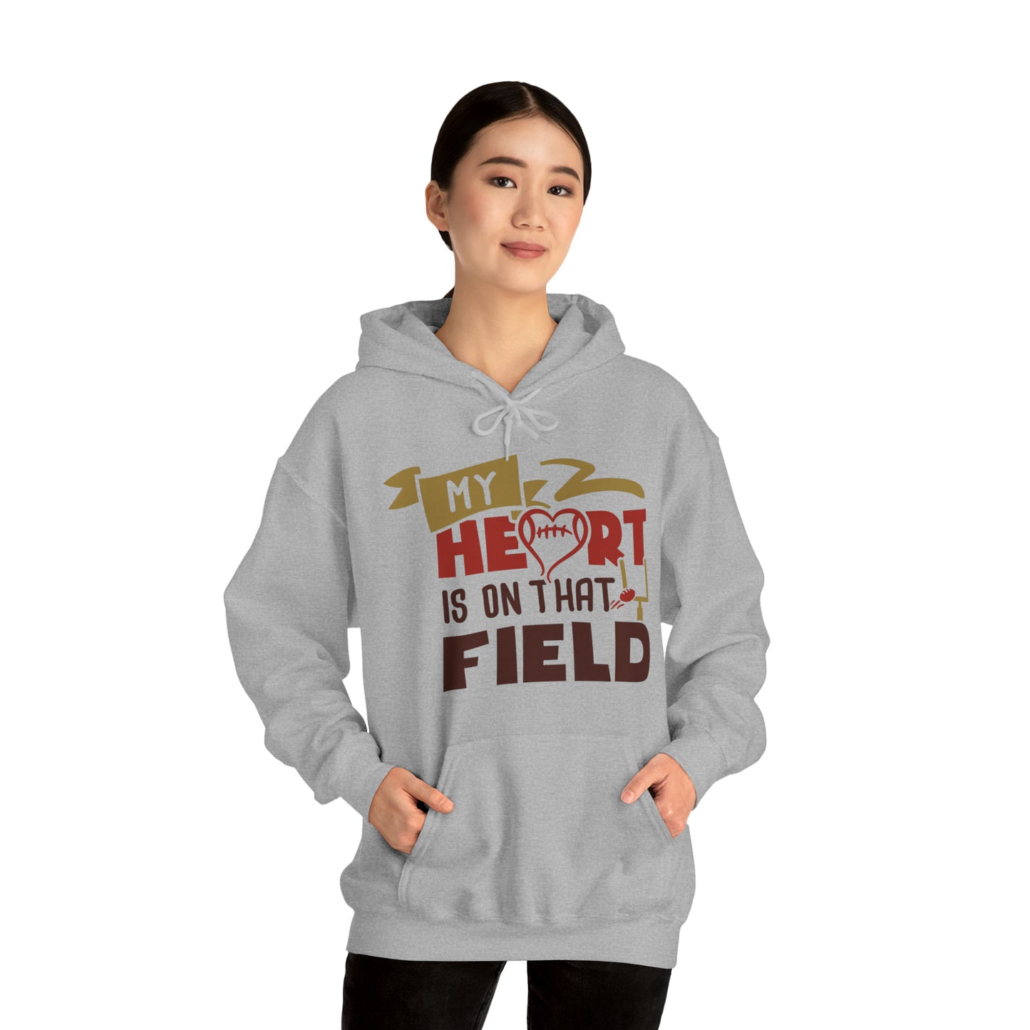 My Heart on that Field Hoodie