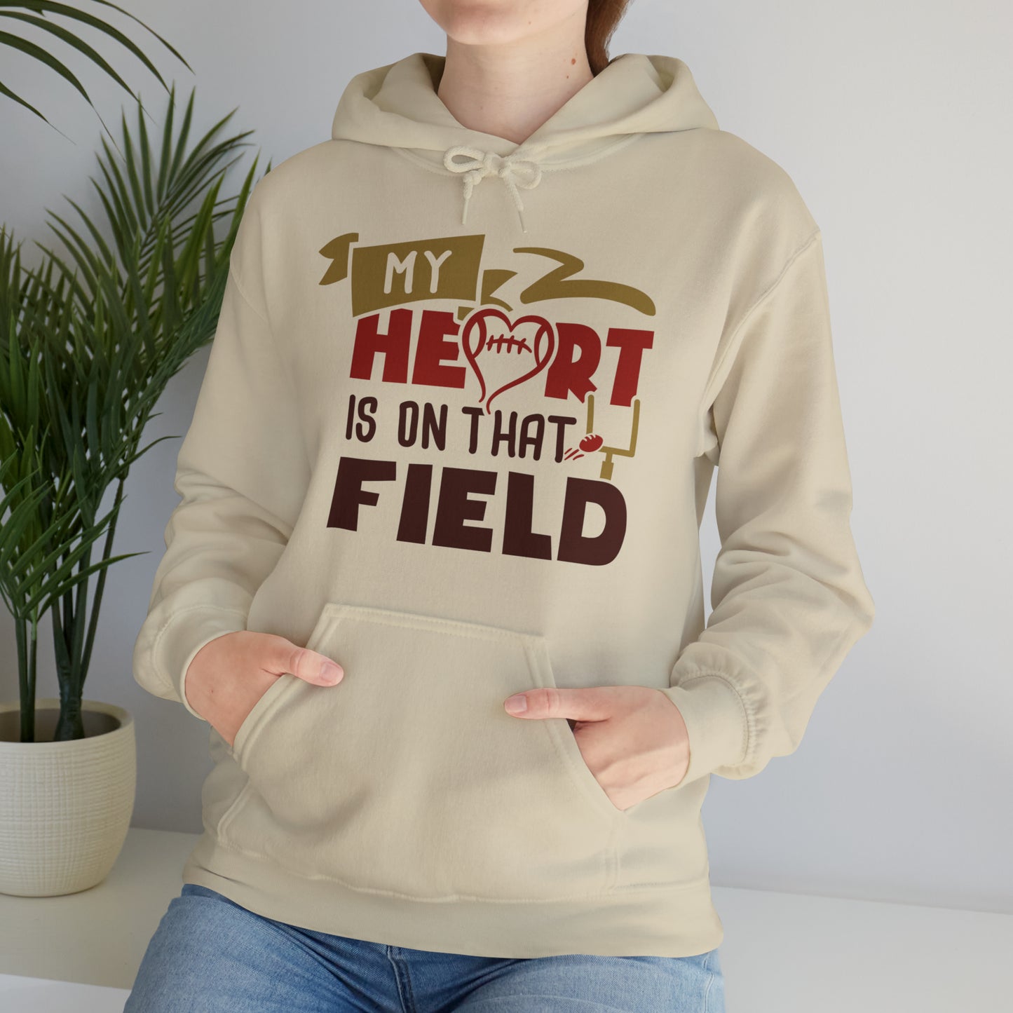 My Heart on that Field Hoodie