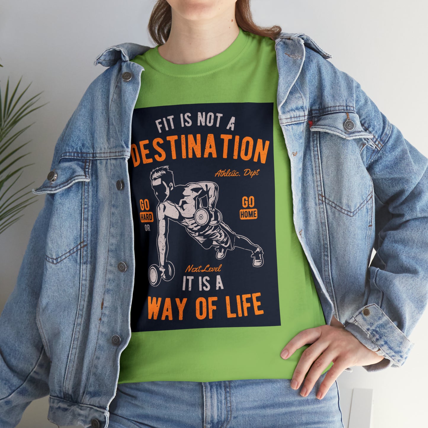 Fitness is not a Destination - T-Shirt