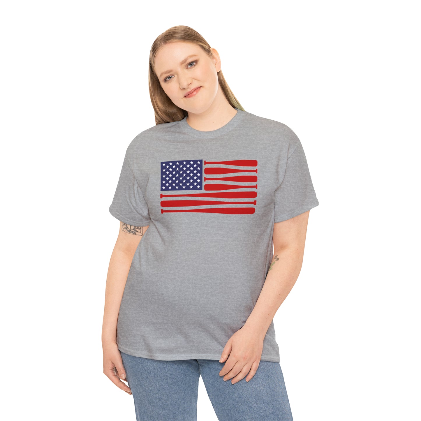 Ball Bat Flag - T-Shirt