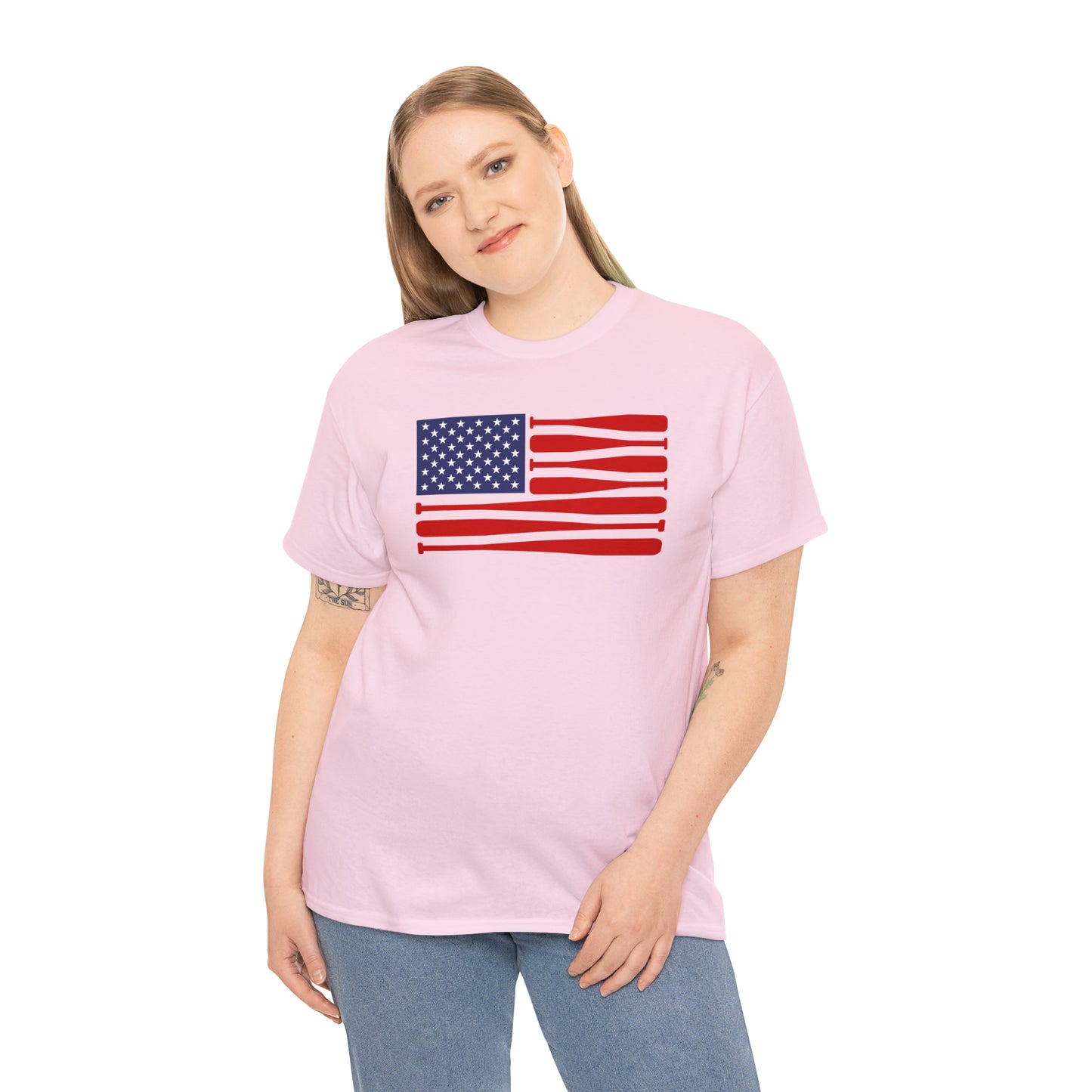 Ball Bat Flag - T-Shirt