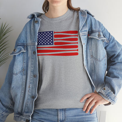 Ball Bat Flag - T-Shirt