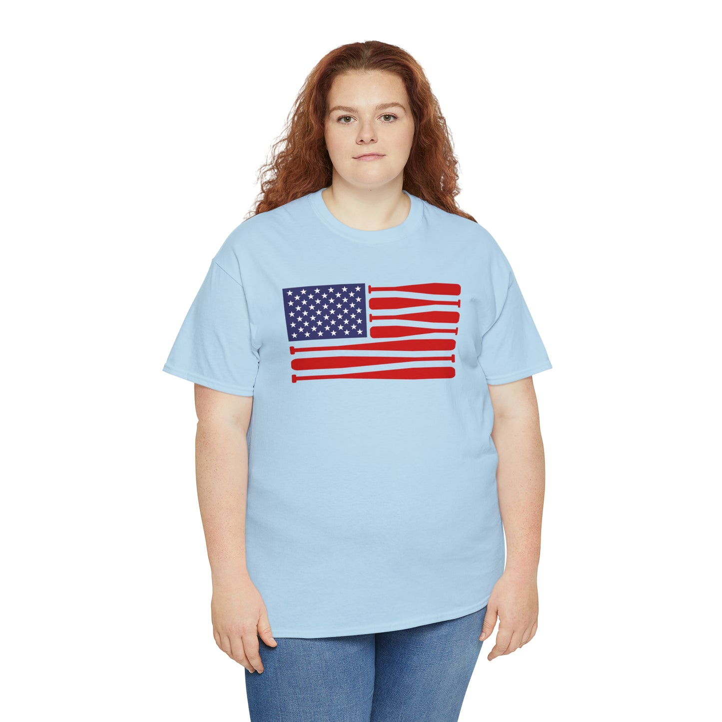 Ball Bat Flag - T-Shirt