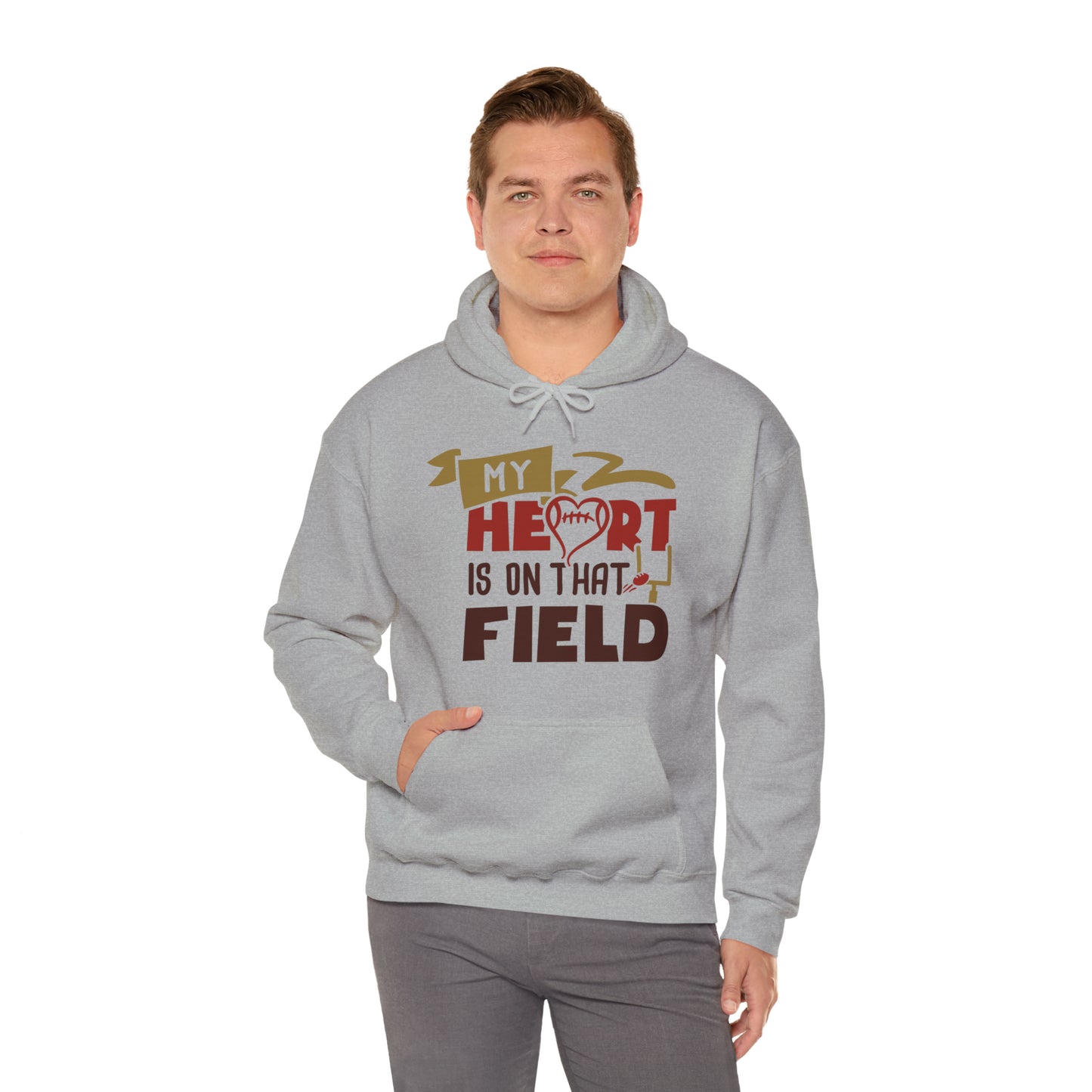 My Heart on that Field Hoodie