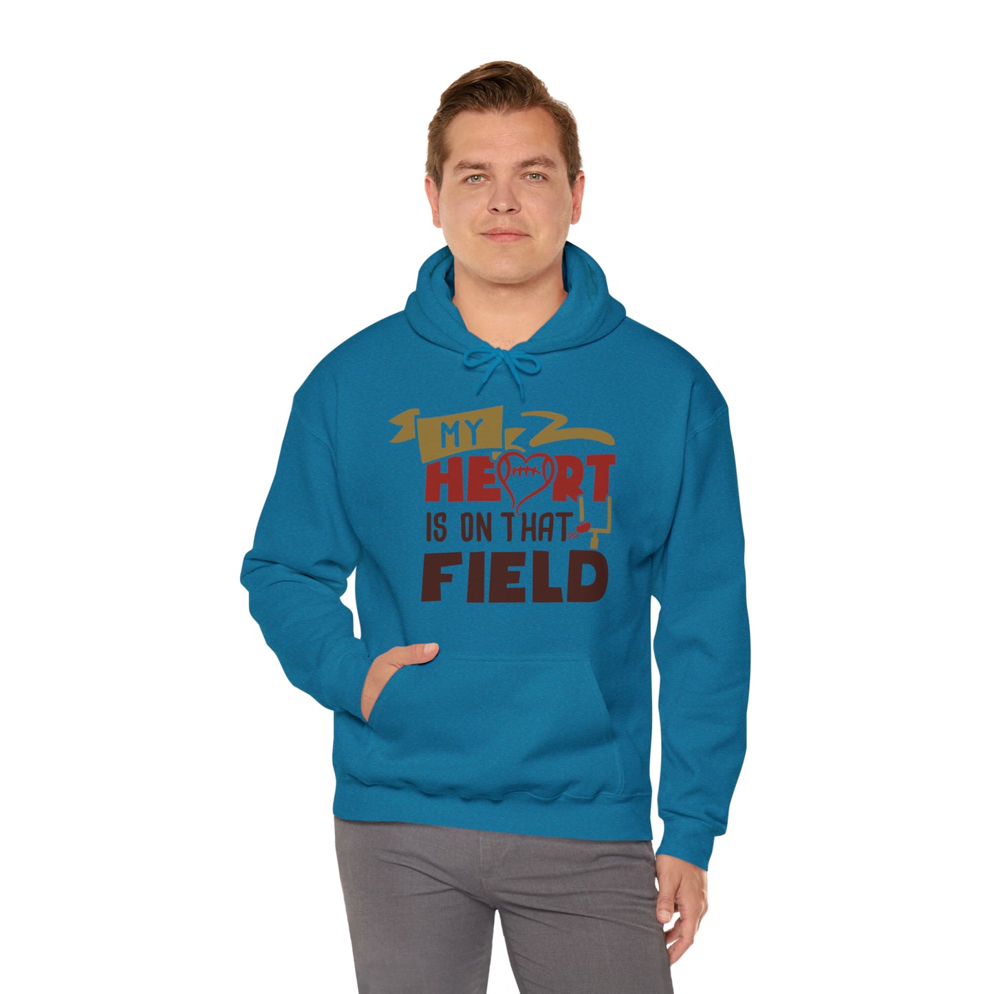 My Heart on that Field Hoodie