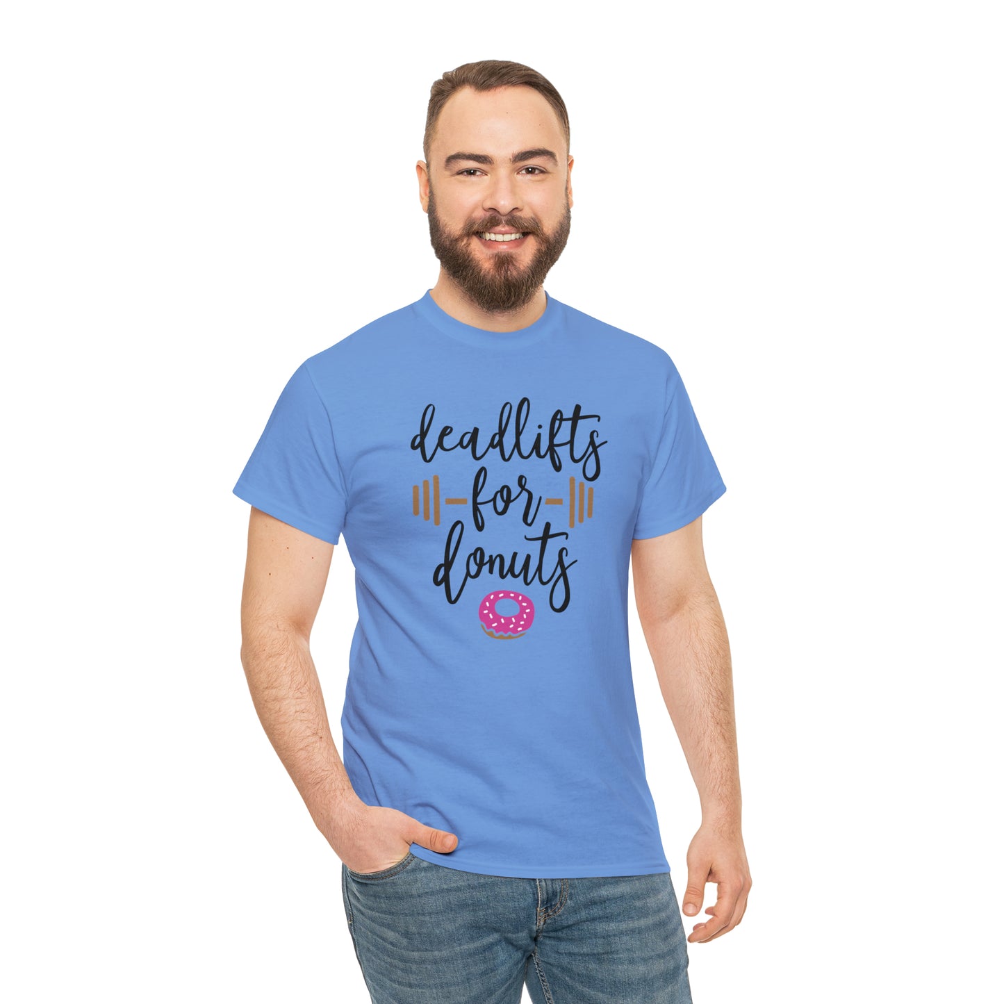 Deadlifts For Donuts - T-Shirt