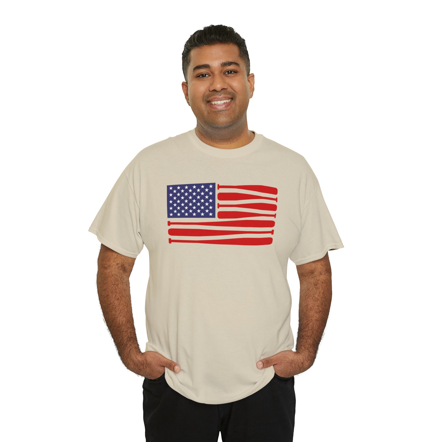 Ball Bat Flag - T-Shirt