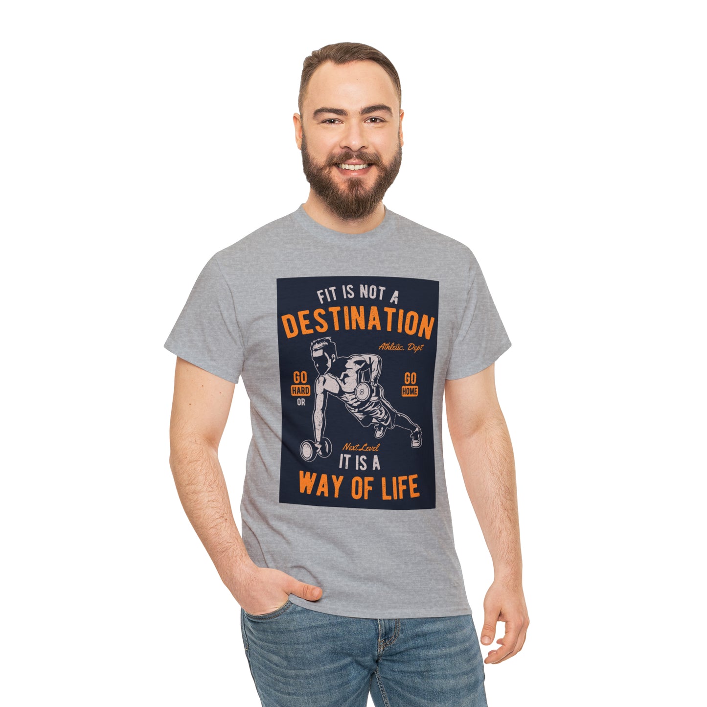 Fitness is not a Destination - T-Shirt