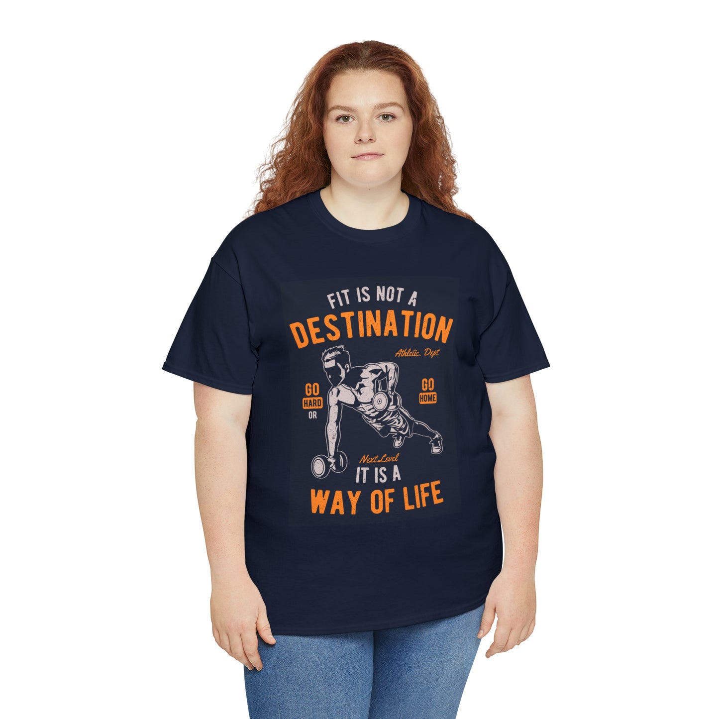 Fitness is not a Destination - T-Shirt