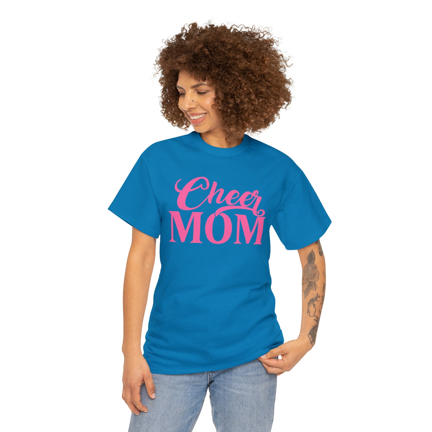 Cheer Mom - Pink - T-Shirt