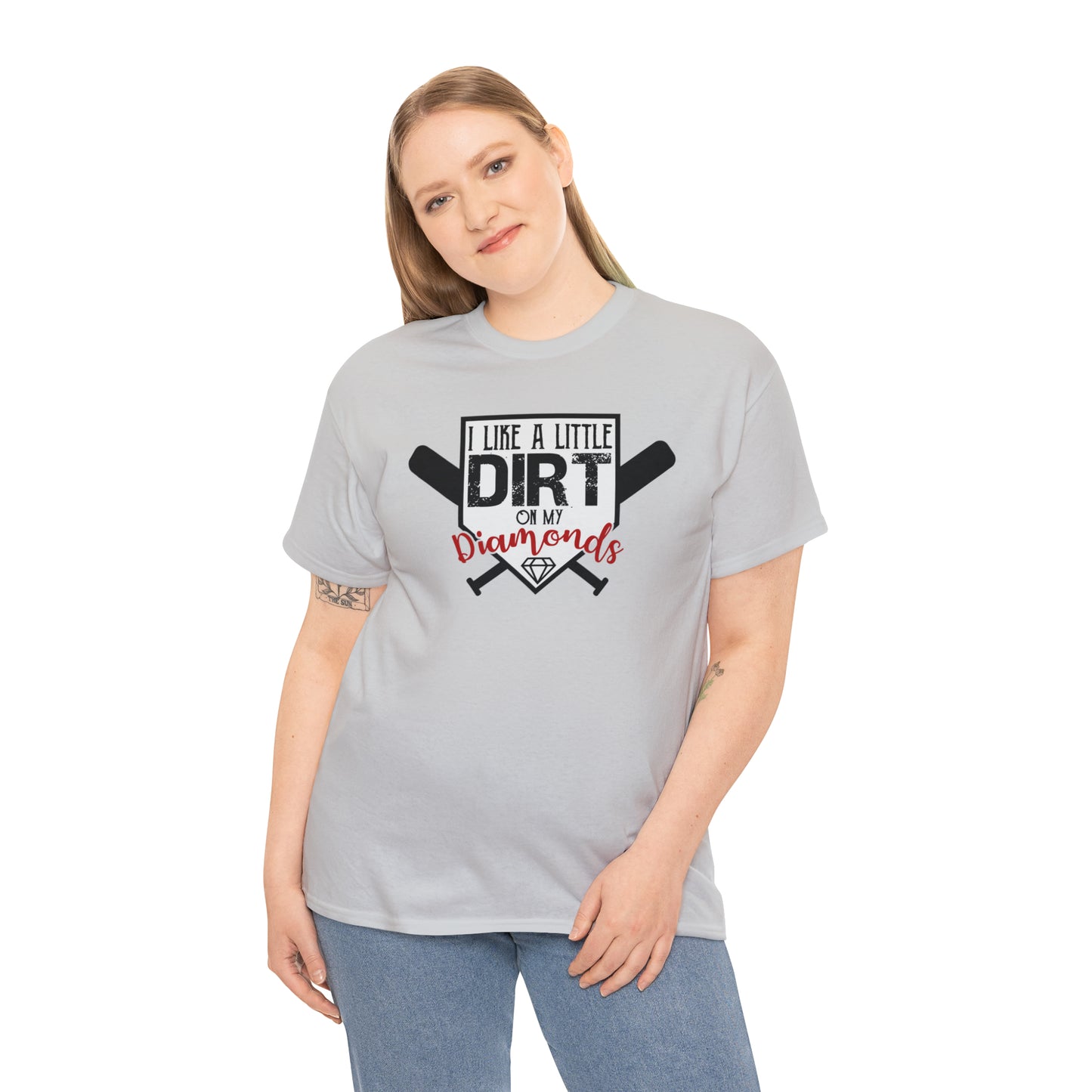 Dirt on my Diamonds - Baseball - T-Shirt