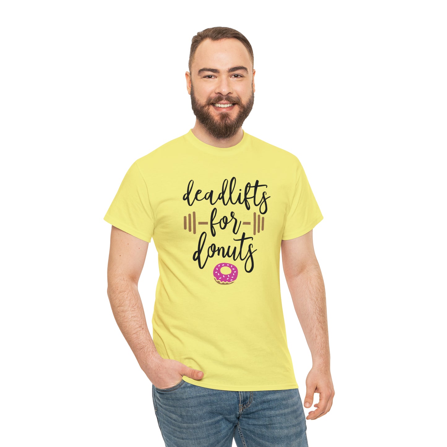 Deadlifts For Donuts - T-Shirt