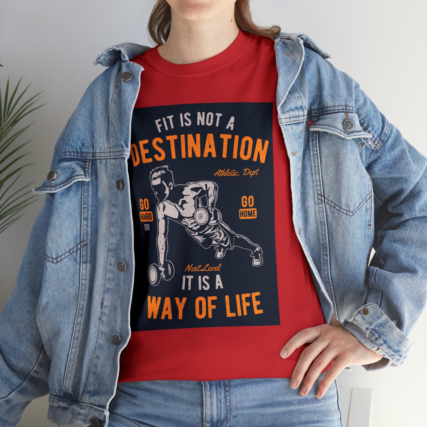 Fitness is not a Destination - T-Shirt