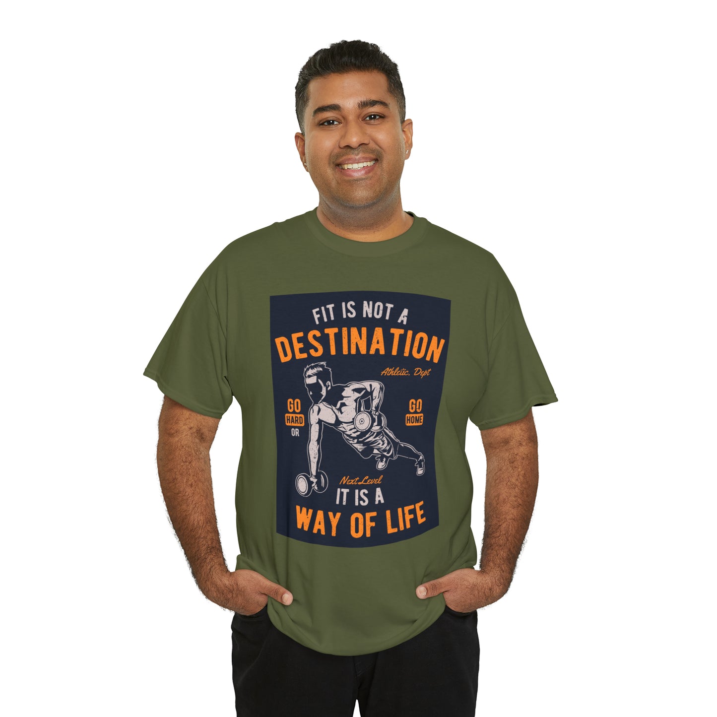 Fitness is not a Destination - T-Shirt