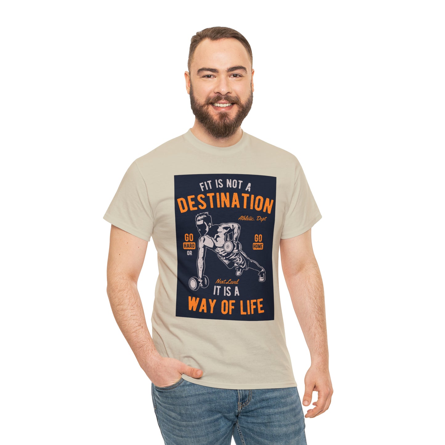 Fitness is not a Destination - T-Shirt