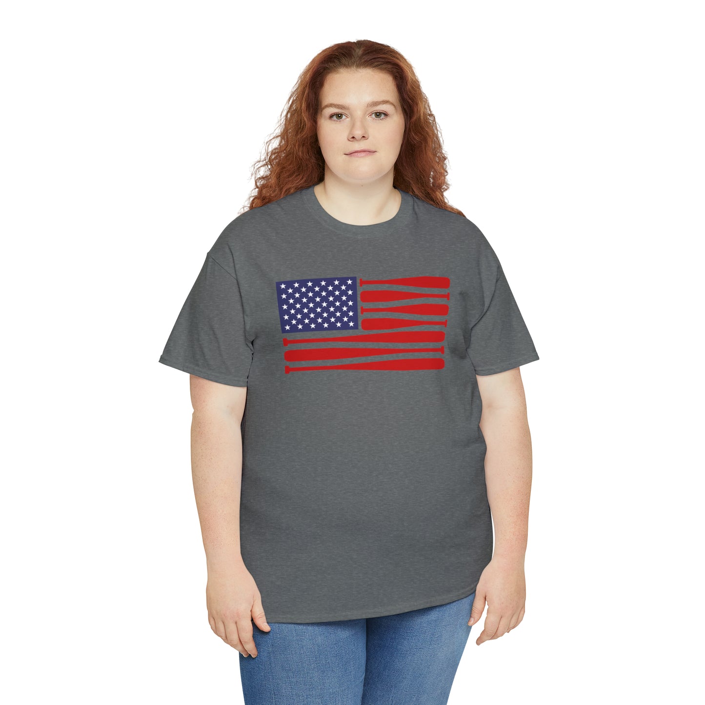 Ball Bat Flag - T-Shirt