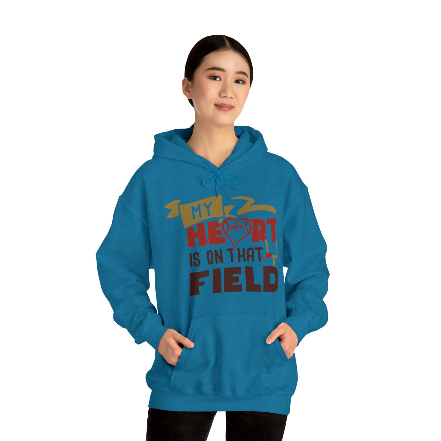 My Heart on that Field Hoodie