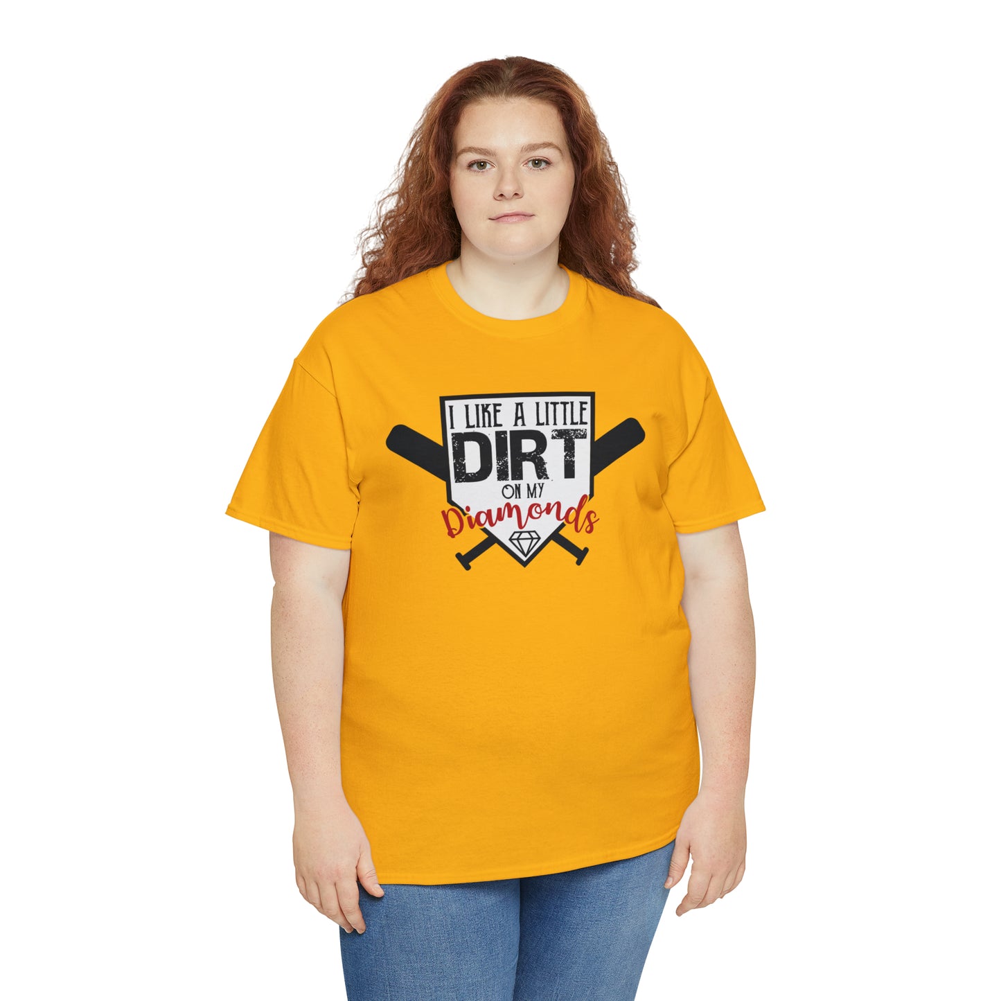 Dirt on my Diamonds - Baseball - T-Shirt