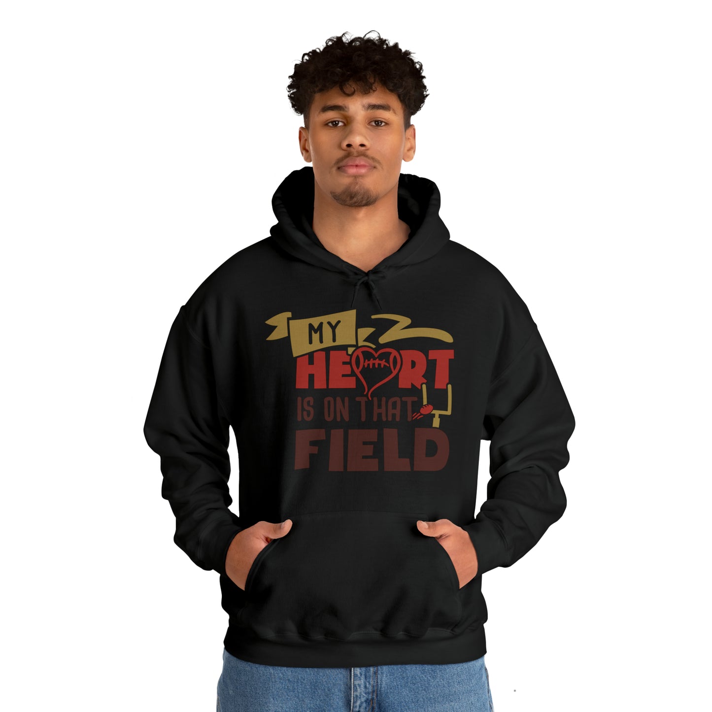 My Heart on that Field Hoodie