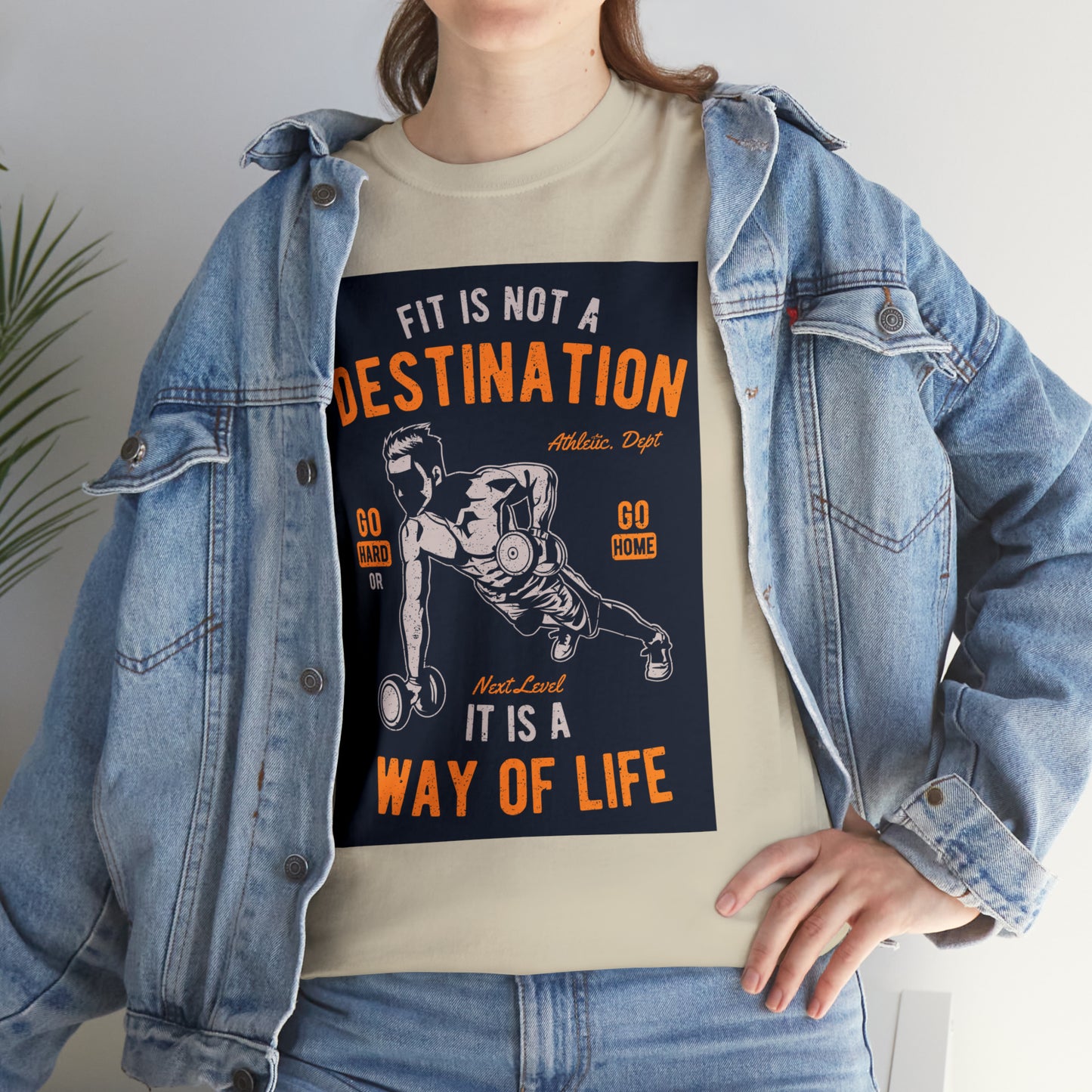 Fitness is not a Destination - T-Shirt