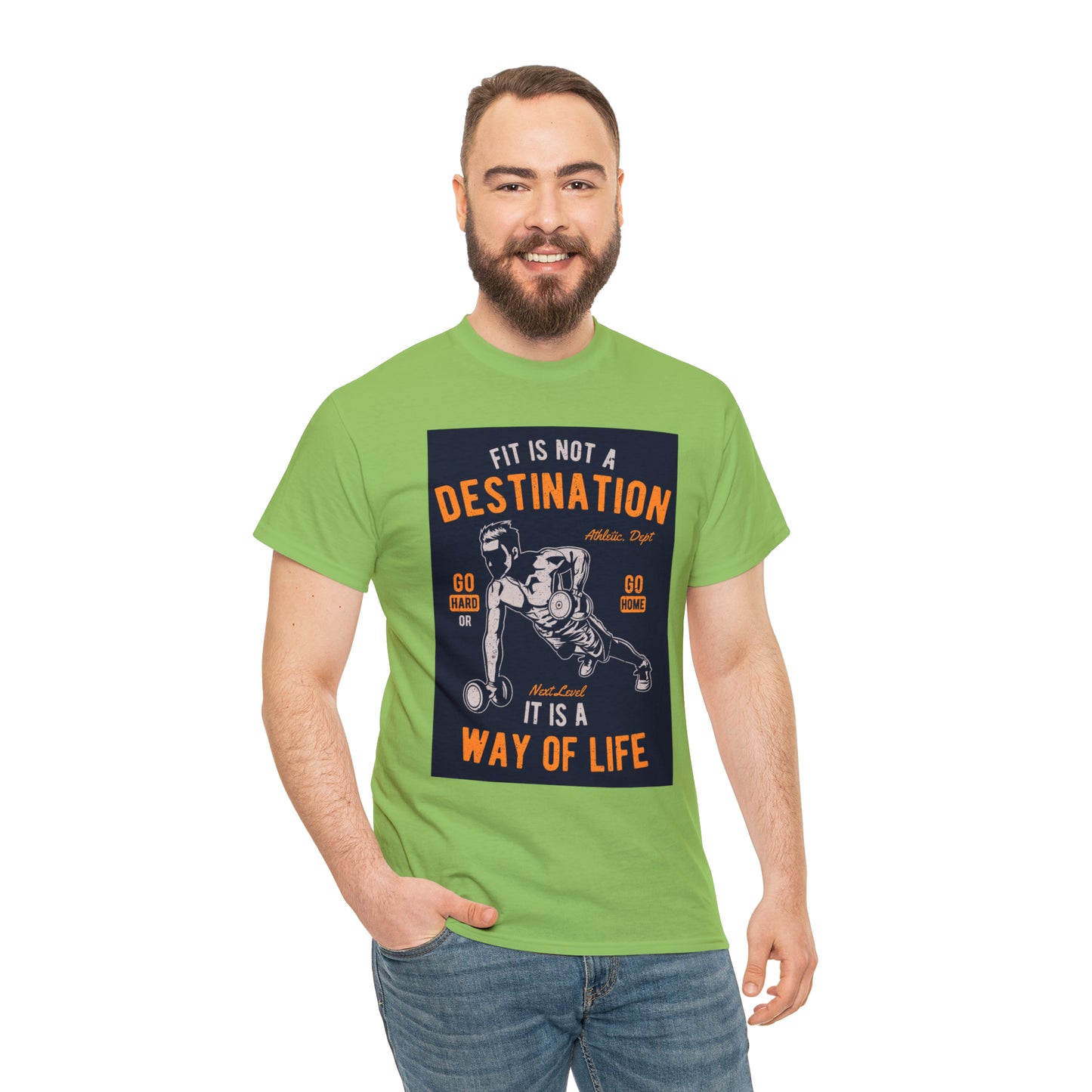 Fitness is not a Destination - T-Shirt